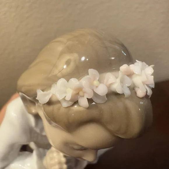 LLADRO #6089 Communion Prayer Girl Praying Nina Communion Religious No Box Decor